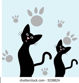 cats vector