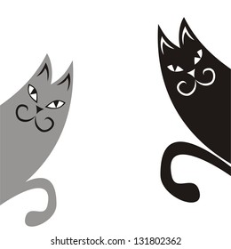 Cats vector illustration
