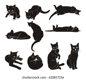 cats vectors