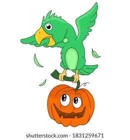 cats wearing costumes in Halloween celebrations. cartoon illustration sticker emoticon