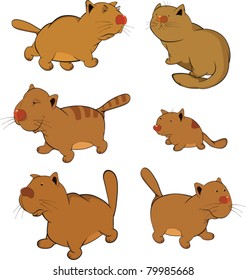 Cats.Clip-Art. Cartoon