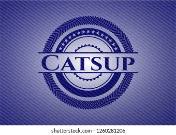 Catsup with denim texture