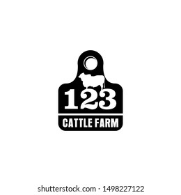 Cattle Farm Logo Design - Angus Cow Farm