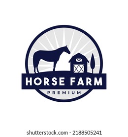  Cattle Farm Logo Design Template flat Vector