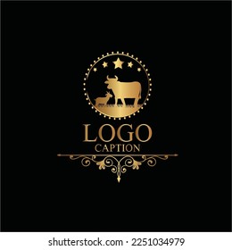 Cattle Farm Logo, you can use for your cattle business