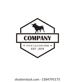 Cattle Logo can be used for Cattle Farming Logo or agriculture