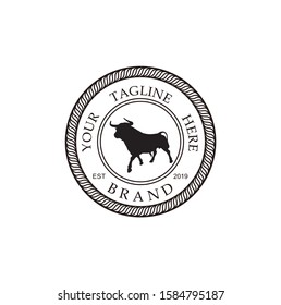 Cattle Logo can be used for Cattle Farming Logo or agriculture