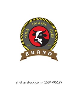 Cattle Logo can be used for Cattle Farming Logo or agriculture