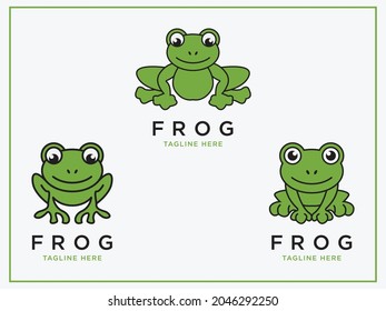 cattle logo Set vector collection. Frog Design - Vector