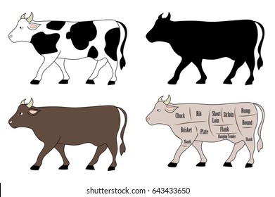 cattle variation set?/ Several  type and body parts