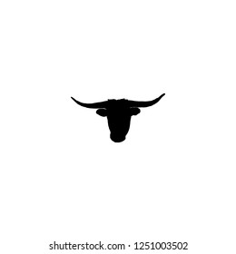 cattle vector icon. cattle sign on white background. cattle icon for web and app