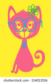 cat/T-shirt graphics/cute cartoon characters/cute graphics for kids/Book illustrations/textile graphic/graphic designs for kindergarten/cartoon character design/fashion graphic/cute wallpaper