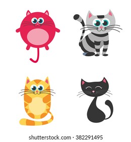 cat.Vector Illustration