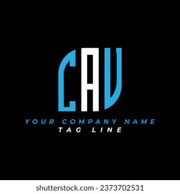 CAU letter logo creative design with vector graphic, Abc simple and modern logo design. Pro Vector