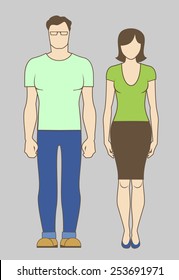 Caucasian couple