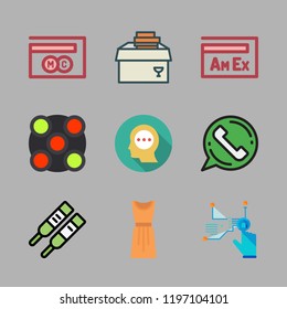 caucasian icon set. vector set about phone call, mastercard, thinking and pregnancy test icons set.