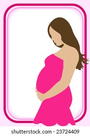 Caucasian pregnancy