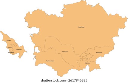 Caucasus and Central Asia WGS 1984 UTM Zone 42N Projection