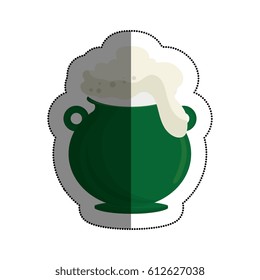 cauldron with beer icon