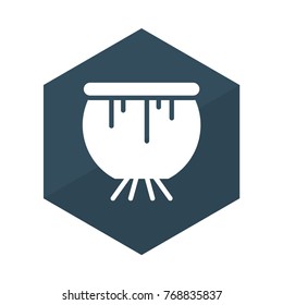  cauldron glyph flat