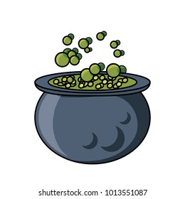 cauldron with green potion icon