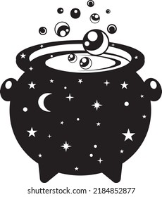 Cauldron Halloween Vector File Holiday