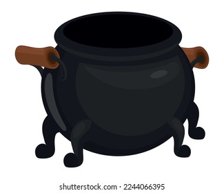 cauldron icon isolated white background