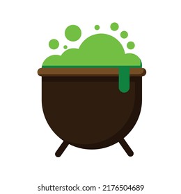 Cauldron icon. Subtable to place on helloween, potion, etc.