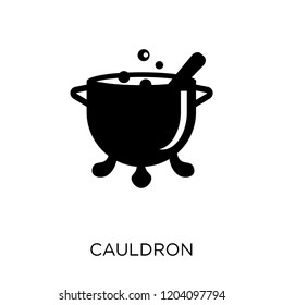 Cauldron icon. Cauldron symbol design from Fairy tale collection. Simple element vector illustration on white background.