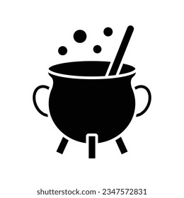 cauldron icon vector design template in white background