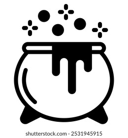 Cauldron icon for web, app, infographic, etc