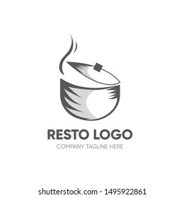 cauldron logo design or restaurant logo