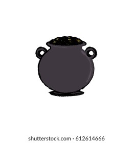 cauldron with money icon