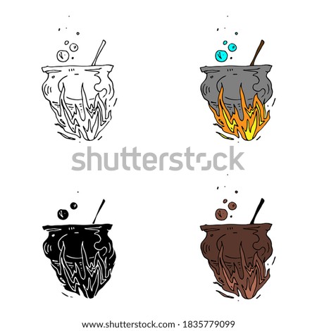 Similar – Image, Stock Photo A cauldron of colours