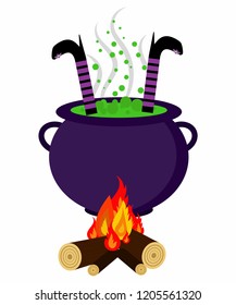 Cauldron Scene Illustration
