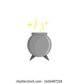 cauldron simple illustration clip art vector