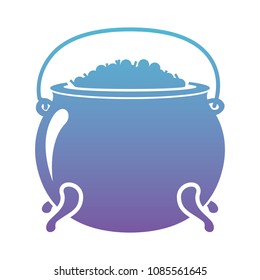 cauldron with treasure saint patrick celebration