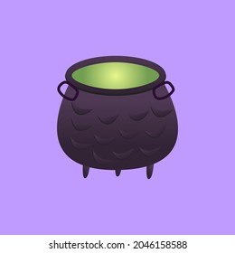 Cauldron vector clip art image