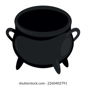 cauldron vector icon isolated design