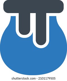 cauldron Vector illustration on a transparent background. Premium quality symbols. Glyphs  vector icon for concept and graphic design.