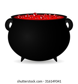 cauldron witches potion for Halloween 
