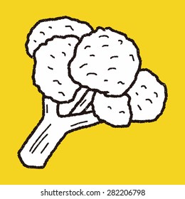 Cauliflower doodle
