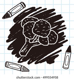Cauliflower doodle