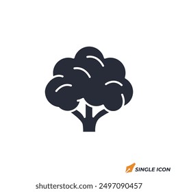 Cauliflower icon vector illustration. Cauliflower symbol isolated on white background
