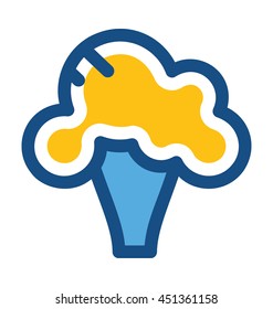 Cauliflower Vector Icon