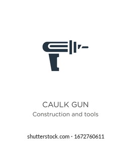 Vector de icono de cañón de candado. Icono de pistola de gafas planas de moda de la construcción y colección de herramientas aisladas en fondo blanco. La ilustración vectorial se puede utilizar para diseño gráfico web y móvil, logotipo, eps10