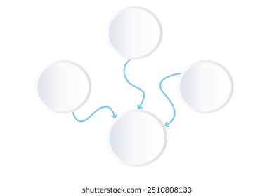 Causal Explanations template form abstract background.