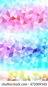 causing polygonal banner. to promote your products. vector illustration. to design banners, presentations, brochures greeting.