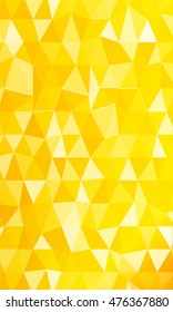 causing polygonal banner. to promote your products. vector illustration. yellow, golden color. to design banners, presentations, brochures greeting.