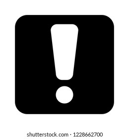 Caution or alert sign